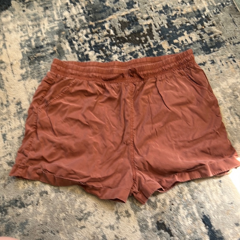 Soft elastic shorts- salmon